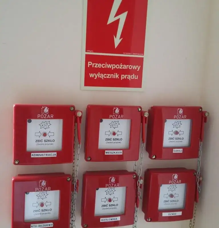 Zdjęcie Kiedy wymagany jest przeciwpożarowy wyłącznik prądu w budynkach?
