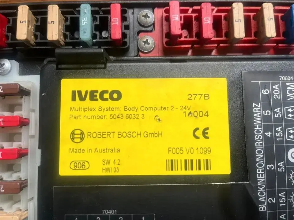 Zdjęcie Iveco Daily gdzie są bezpieczniki – znajdź je szybko i łatwo